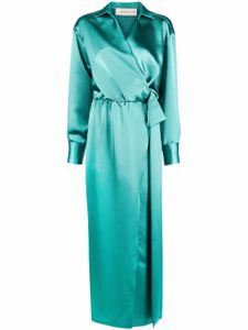 Blanca Vita robe portefeuille Acena - Vert