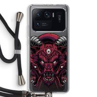 Hell Hound and Serpents: Xiaomi Mi 11 Ultra Transparant Hoesje met koord