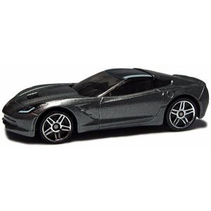 Modelauto Chevrolet Corvette grijs 1:43