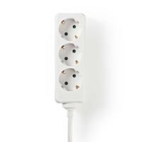 Nedis exso315f1wt stekkerdoos beschermend contact 3-weg 1,5 m wit - thumbnail