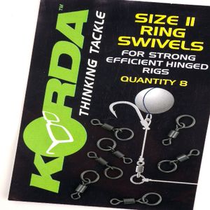 Korda Size 11 Flexi ring swivels