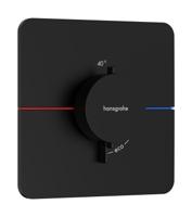 Hansgrohe ShowerSelect Comfort Q thermostaat inbouw, mat zwart