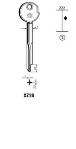 Silca Stersleutel ijzer XZ1B
