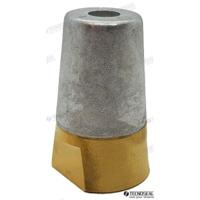 Ánodos punta de ejes Radice TEN00410/1 - ANODO RADICE ZINC COMPLETO 14X1,5