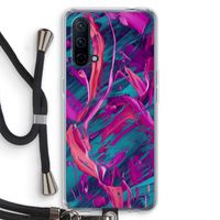 Pink Clouds: OnePlus Nord CE 5G Transparant Hoesje met koord