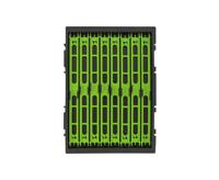 Preston Interlok Winder Tray With 8 Winders 26Cm Green - thumbnail