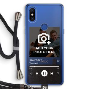 Music Player: Xiaomi Mi Mix 3 Transparant Hoesje met koord