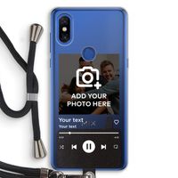 Music Player: Xiaomi Mi Mix 3 Transparant Hoesje met koord