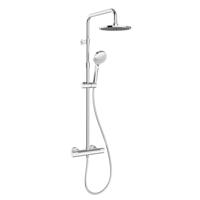 Aqua Splash Regendouche Rond met Handdouche Chroom Aqua Splash