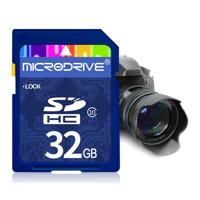 Mircodrive 32GB High Speed Class 10 SD geheugenkaart voor alle digitale apparaten met SD-kaart Slot