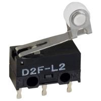 Omron D2F-L2 Microschakelaar 30 V/DC 2 A 1x aan/(aan) 1 stuk(s) Bag Omron D2F-L2 Microschakelaar 30 V/DC 2 A 1x aan/(aan) 1 stuk(s) Bag