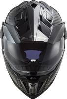 LS2 endurohelm "mx701 explorer carbon solid" helmet explorer carbo black gr. xxl