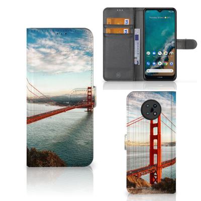 Nokia G50 | Flip Cover | Golden Gate Bridge