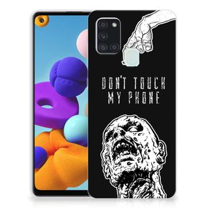 Silicone-hoesje Samsung Galaxy A21s Zombie