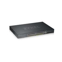 24-Port Gigabit Smart Managed PoE+ Switch - 375W - NebulaFlex Cloud