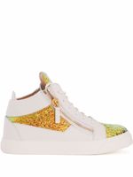 Giuseppe Zanotti baskets montantes Kriss - Blanc