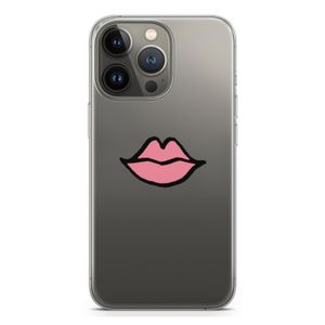 Kusje: iPhone 13 Pro Transparant Hoesje