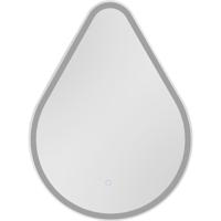 LED Badkamerspiegel - Trion Derik - Figuurvorm - IP44 - 20W - Zwart - Metaal