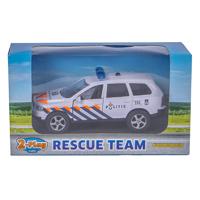 2-Play die-cast pull back politie nl licht en geluid