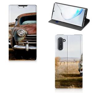 Samsung Galaxy Note 10 Stand Case Vintage Auto