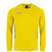 Stanno 411004 First Long Sleeve Shirt - Yellow-Royal - 2XL