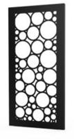 Gerofence Aluminium Alu Bubbles Schutting Lengte: 1000 Breedte: 5 Hoogte: 1800 - Geroba