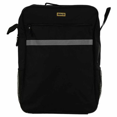 Rolstoeltas | Scootmobieltas | XL | Één groot opbergvak en een klein voorvakje | Zwart | Nylon | Splash | PR34052-XL