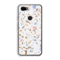 Terrazzo N°8: Google Pixel 3a Transparant Hoesje