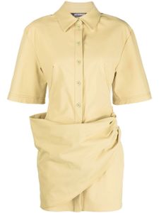 Jacquemus robe-chemise La Robe Camisa - Tons neutres