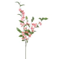 Bloesem kunstbloem/tak - appelbloesem roze - 85 cm   - - thumbnail