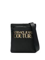 Versace Jeans Couture sacoche à plaque logo - Noir - thumbnail