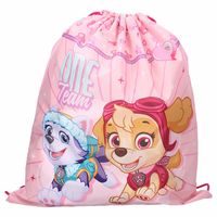 Paw Patrol Skye gymtas/rugzak/rugtas voor kinderen - roze - polyester - 44 x 37 cm