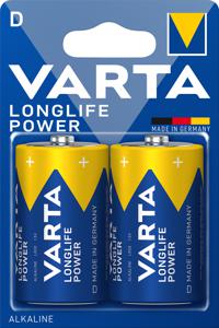 Varta LONGLIFE Power D Bli 2 D batterij (mono) Alkaline 1.5 V 16500 mAh 2 stuk(s)