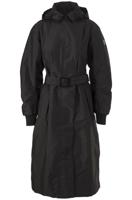 AGU Trench Coat Puff Winter Regenjas Urban Outdoor Dames - Zwart - S - Waterdicht