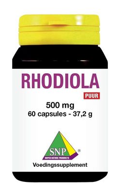 Rhodiola 500mg puur