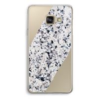 Gespikkelde marmer: Samsung A3 (2017) Transparant Hoesje
