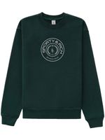 Sporty & Rich sweat Connecticut Crest en coton - Vert - thumbnail