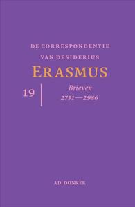 De correspondentie van Desiderius Erasmus deel 19 (Hardback)