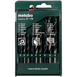 Metabo 627179000 Metaal-spiraalboorset 9-delig 1 stuk(s)