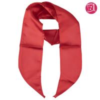 Sjaal / shawl satijn rood Sjaal / shawl satijn rood