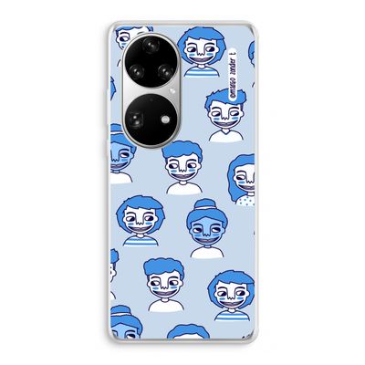 Gezichtjes: Huawei P50 Pro Transparant Hoesje