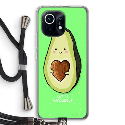 Avocuddle: Xiaomi Mi 11 Transparant Hoesje met koord