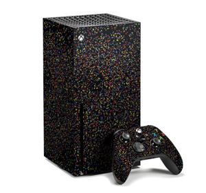 Zwarte glitters Xbox sticker