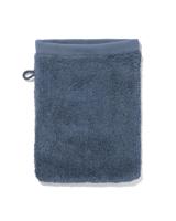 HEMA Washand hotelkwaliteit extra zacht middenblauw (middenblauw)