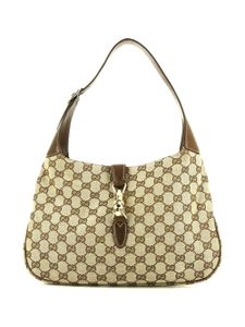 Gucci Pre-Owned sac porté épaule Jackie à motif monogrammé - Marron