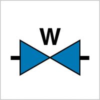 Waterafsluiter sticker ARBO centrum - Waterafsluiter sticker