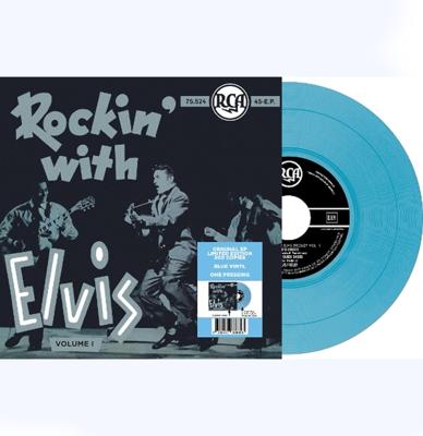 Elvis Presley - Rockin&apos; with Elvis, Volume 1 (Blauw Vinyl) EP