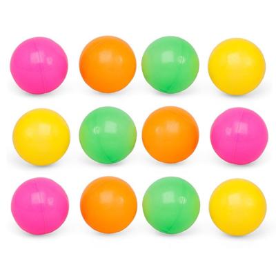 Ballenbak ballen - 40x - neon kleuren - 6 cm - Speelgoed - Ballenbakballen