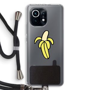 Banana: Xiaomi Mi 11 Transparant Hoesje met koord