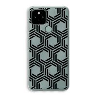 Geometrisch patroon: Google Pixel 5 Transparant Hoesje